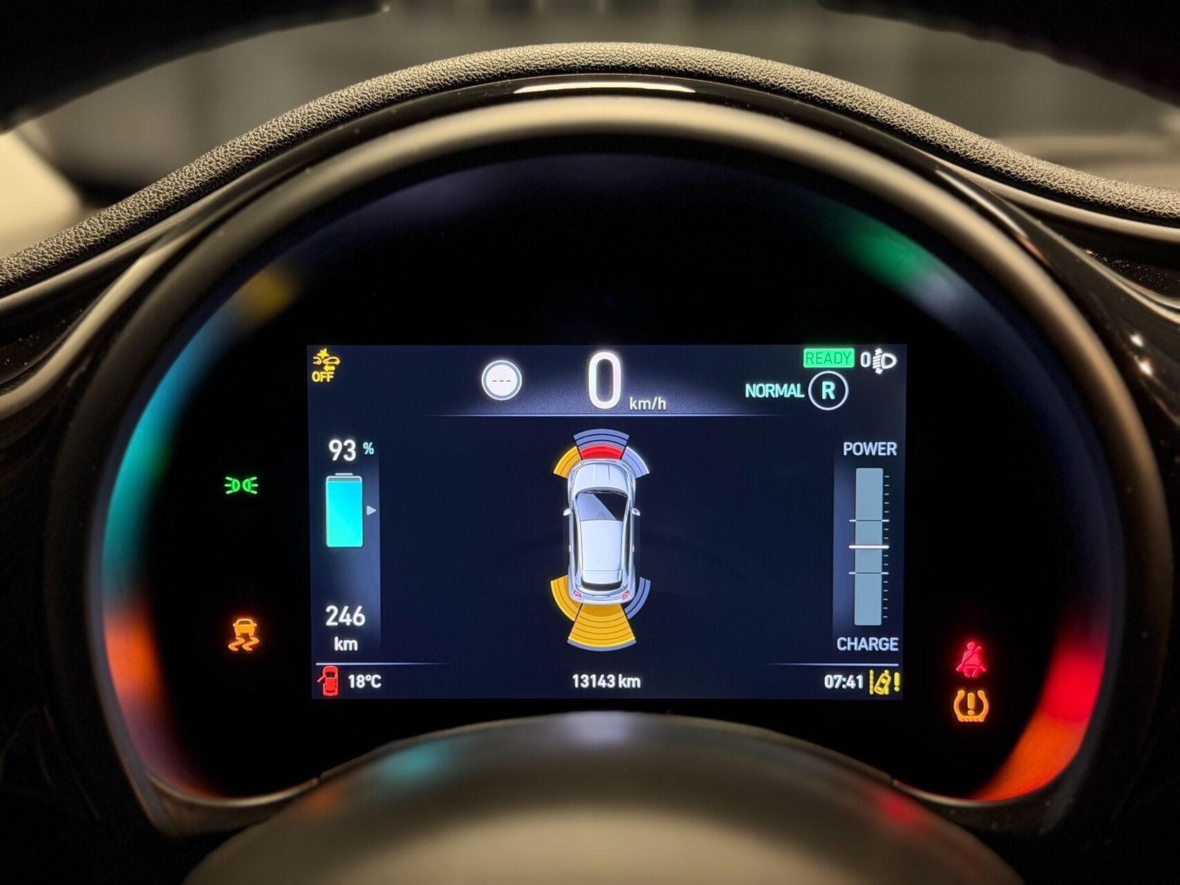Sort Fiat 500e fra 2023