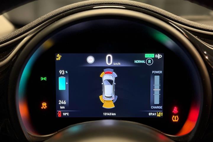 Sort Fiat 500e fra 2023