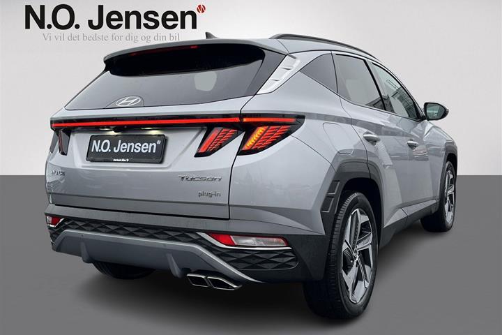 Sølv Hyundai Tucson fra 2021