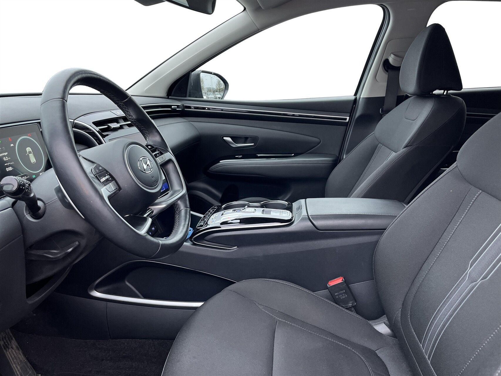 Sølv Hyundai Tucson fra 2021