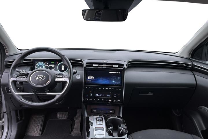 Sølv Hyundai Tucson fra 2021
