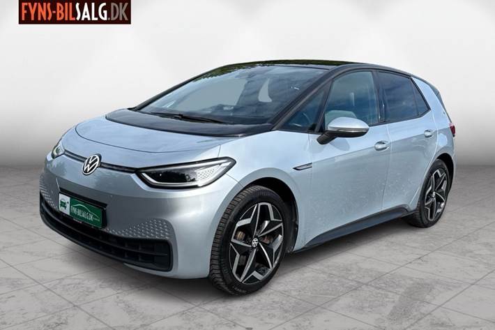 Sølv VW ID.3 fra 2020