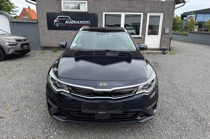 Blå Kia Optima fra 2019