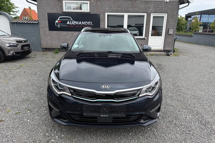 Blå Kia Optima fra 2019