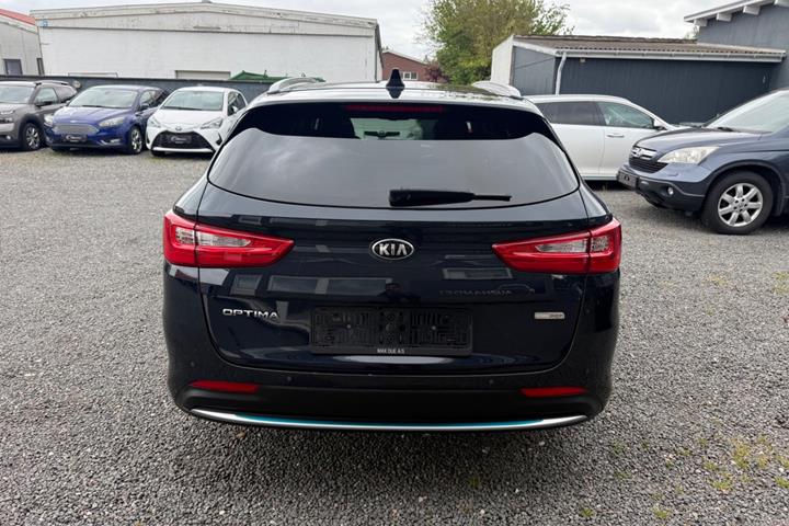 Blå Kia Optima fra 2019