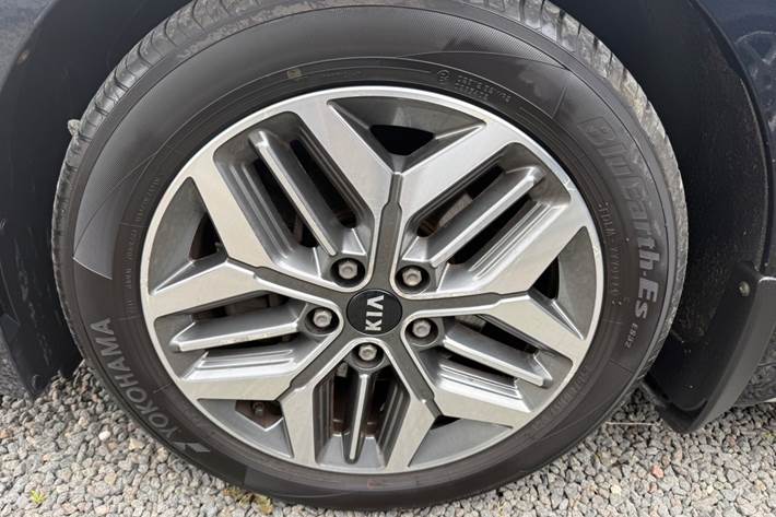 Blå Kia Optima fra 2019