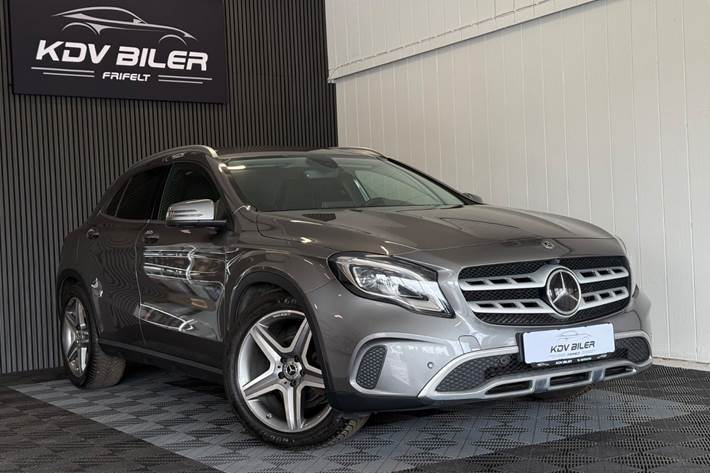 Grå Mercedes GLA220 d fra 2017