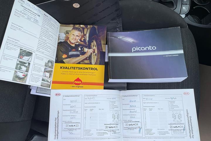 Orange Kia Picanto fra 2018