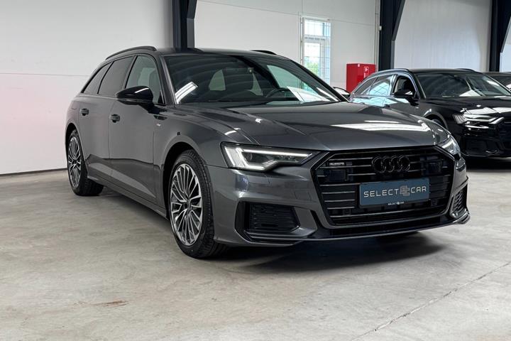 Grå Audi A6 fra 2023