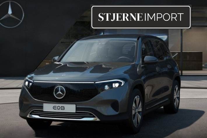 Grå Mercedes EQB250+ fra 2024