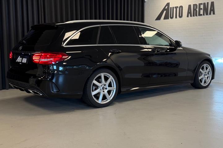 Sort Mercedes C220 d fra 2018