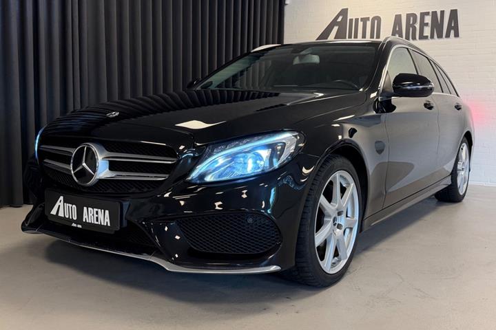 Sort Mercedes C220 d fra 2018