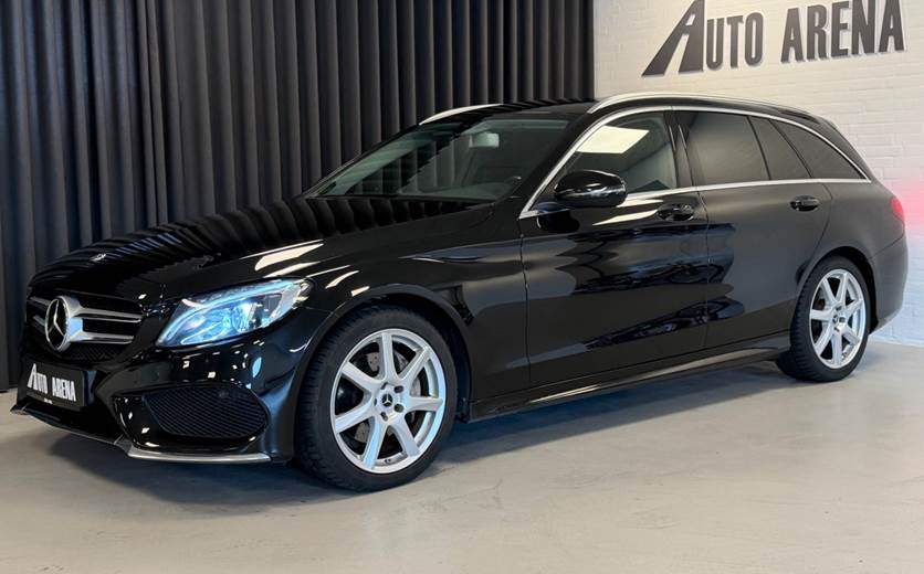 Mercedes C220 d 2,2 AMG Line stc. aut.