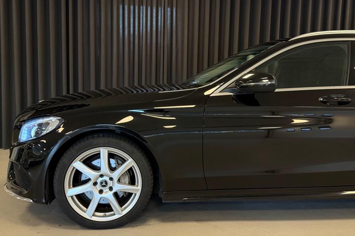 Sort Mercedes C220 d fra 2018