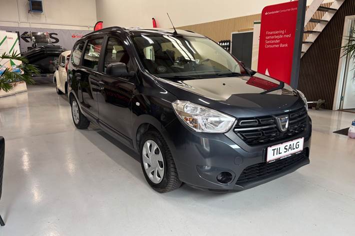 Grå Dacia Lodgy fra 2021