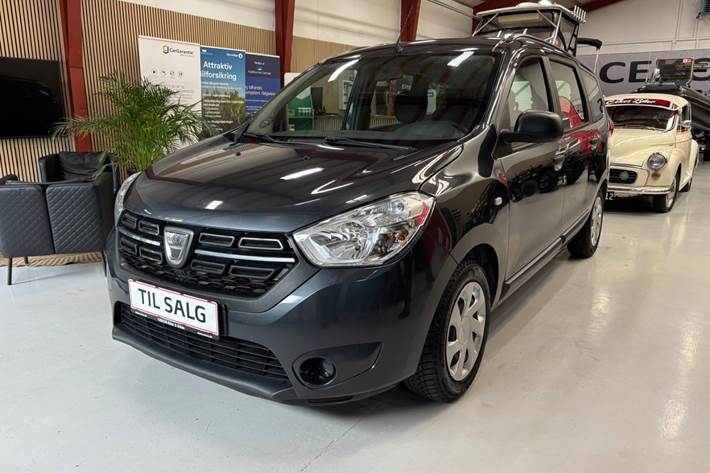 Grå Dacia Lodgy fra 2021