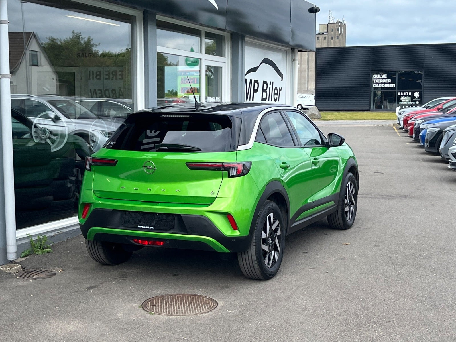 Grøn Opel Mokka-e fra 2024