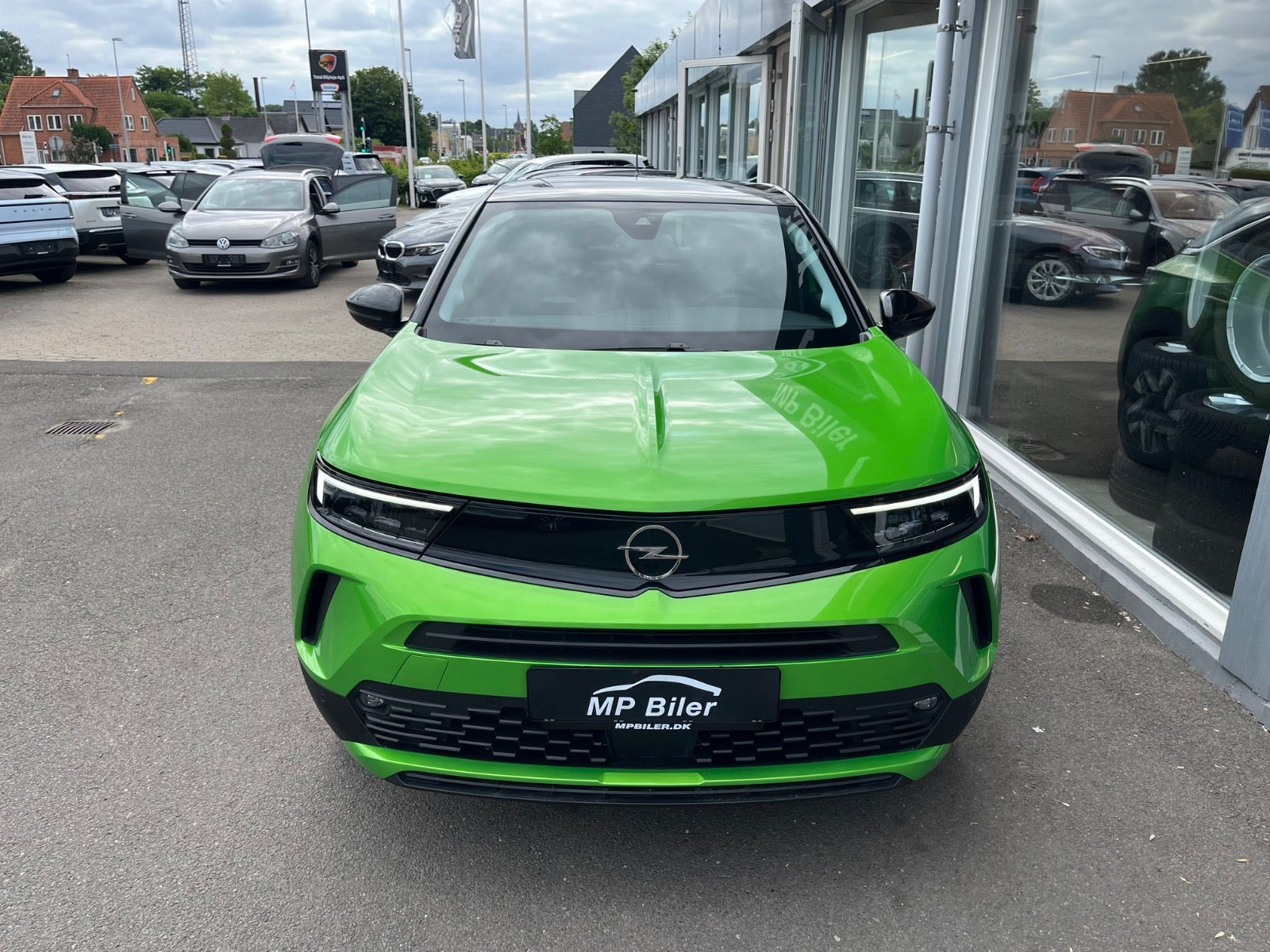 Grøn Opel Mokka-e fra 2024