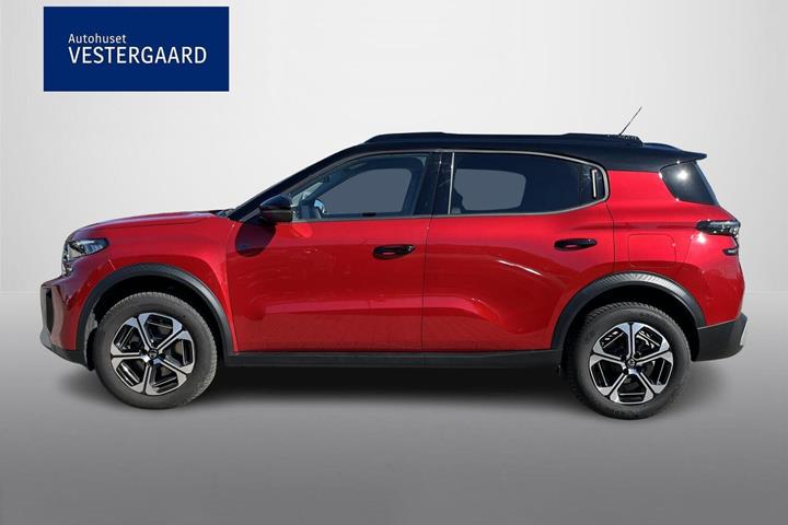 Rød Citroën e-C3 Aircross fra 2025