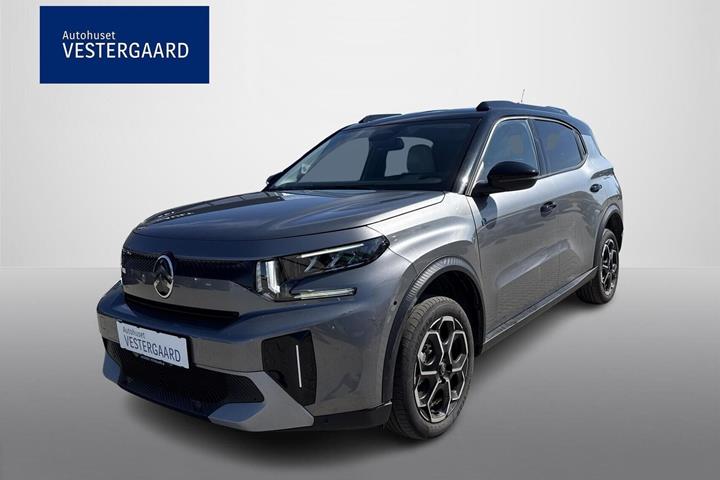 Grå Citroën e-C3 Aircross fra 2025 set udefra