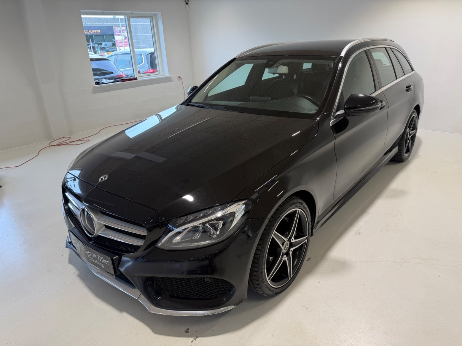 Sort Mercedes C220 d fra 2017
