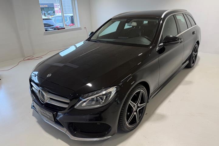 Sort Mercedes C220 d fra 2017