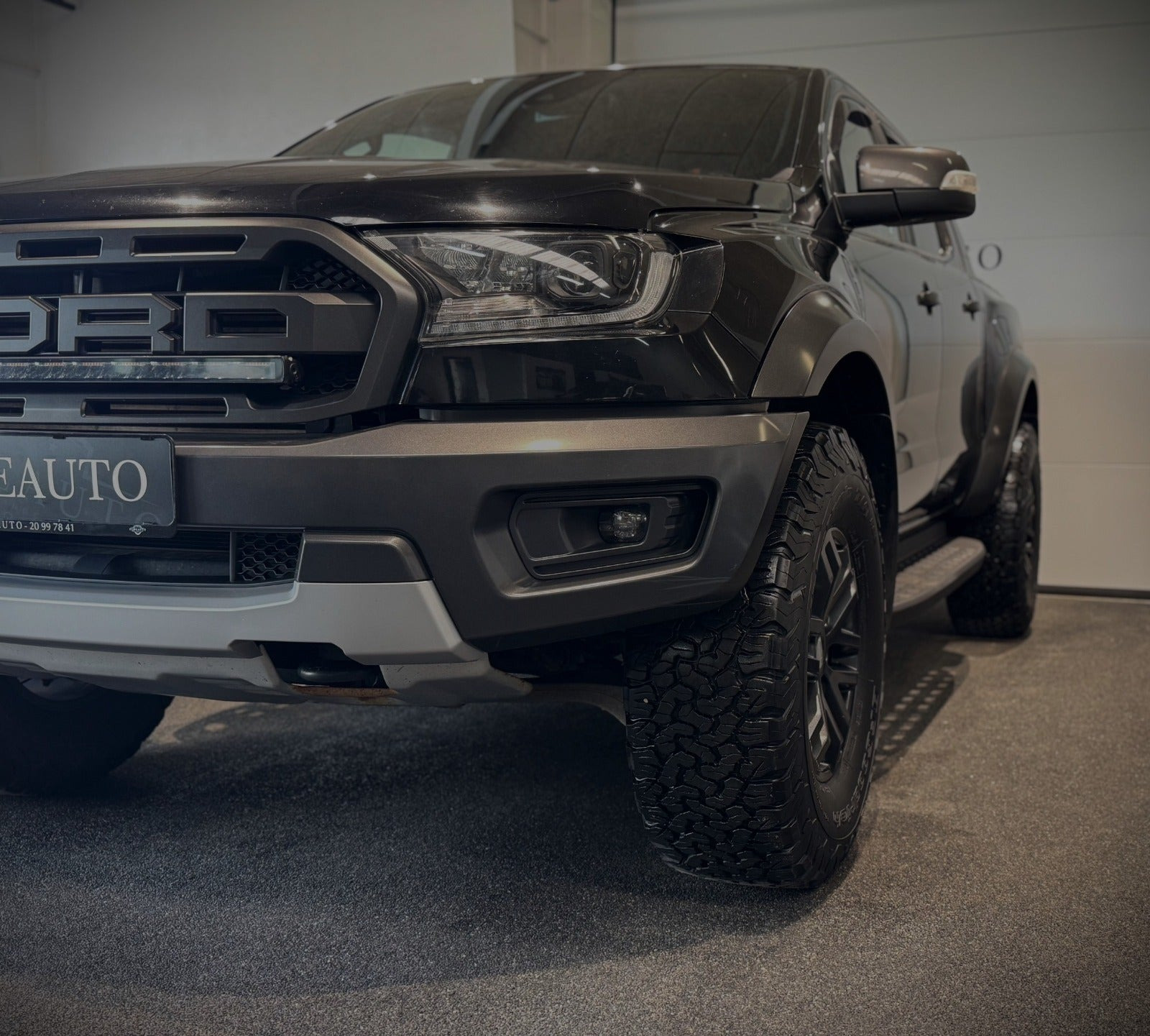 Sort Ford Ranger fra 2019