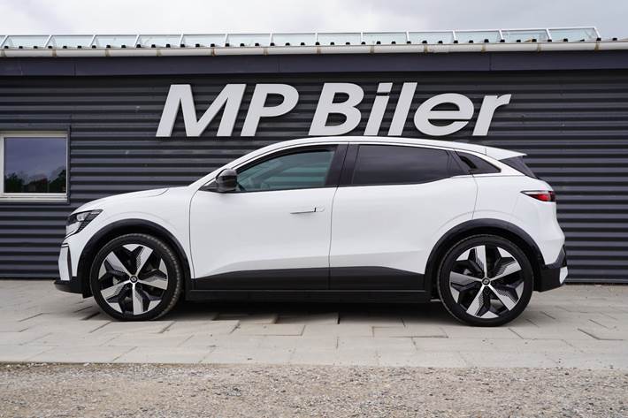 Hvid Renault Megane E-Tech fra 2024