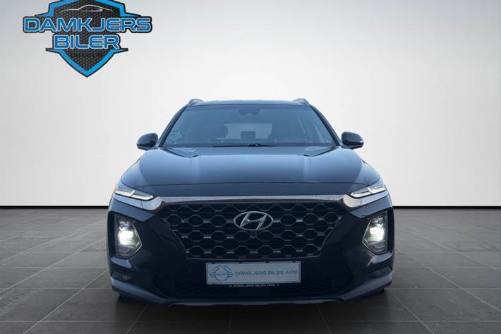 Hvid Hyundai Santa Fe fra 2020