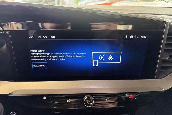 Grå Opel Mokka-e fra 2025