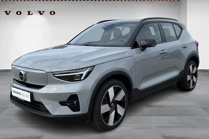 Grå Volvo EX40 fra 2026