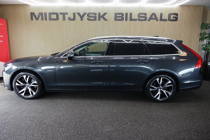 Grå Volvo V90 fra 2018