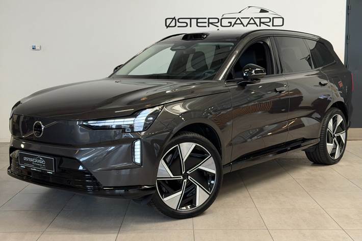 Grå Volvo EX90 fra 2025