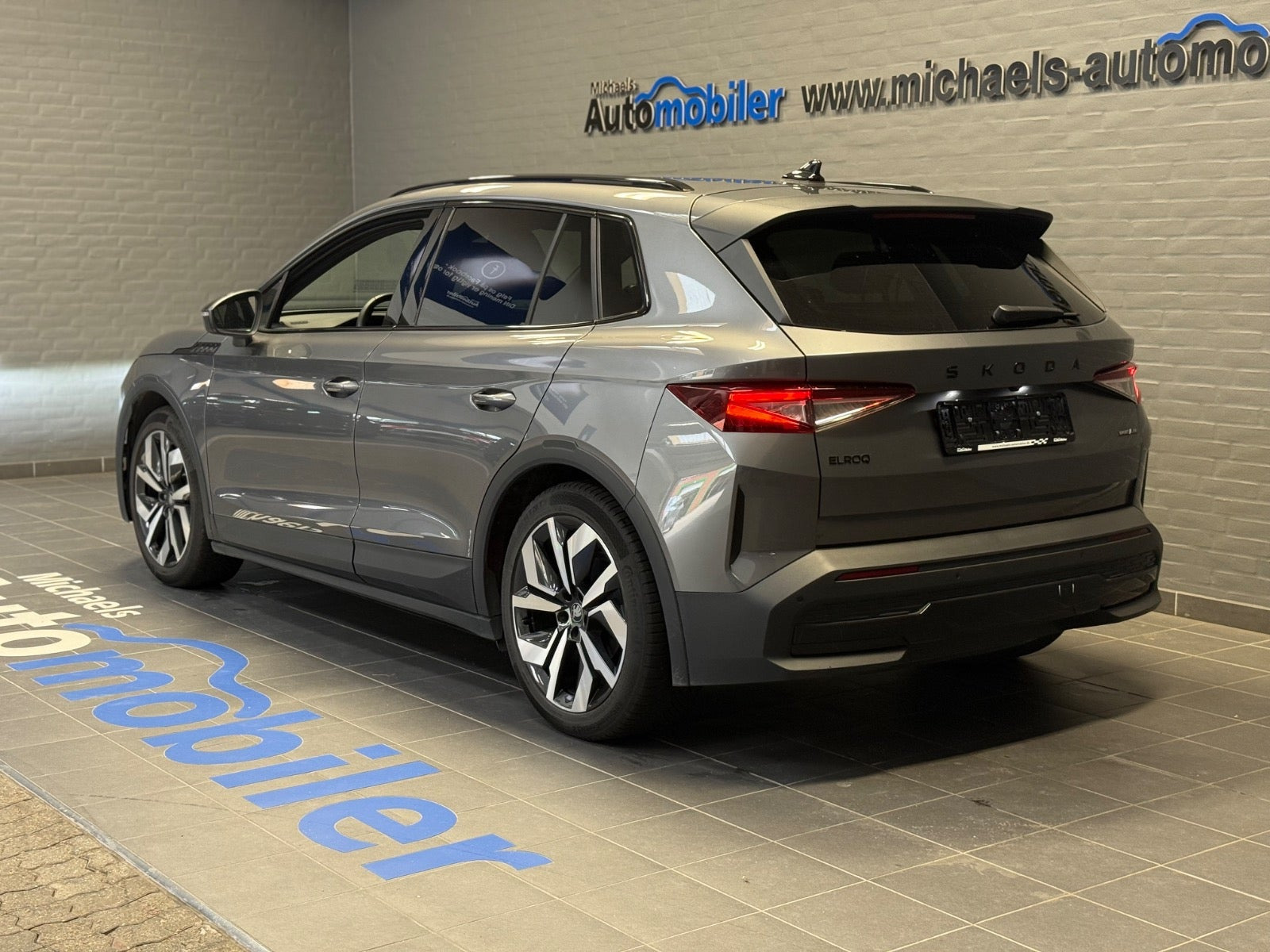 Grå Skoda Elroq fra 2025