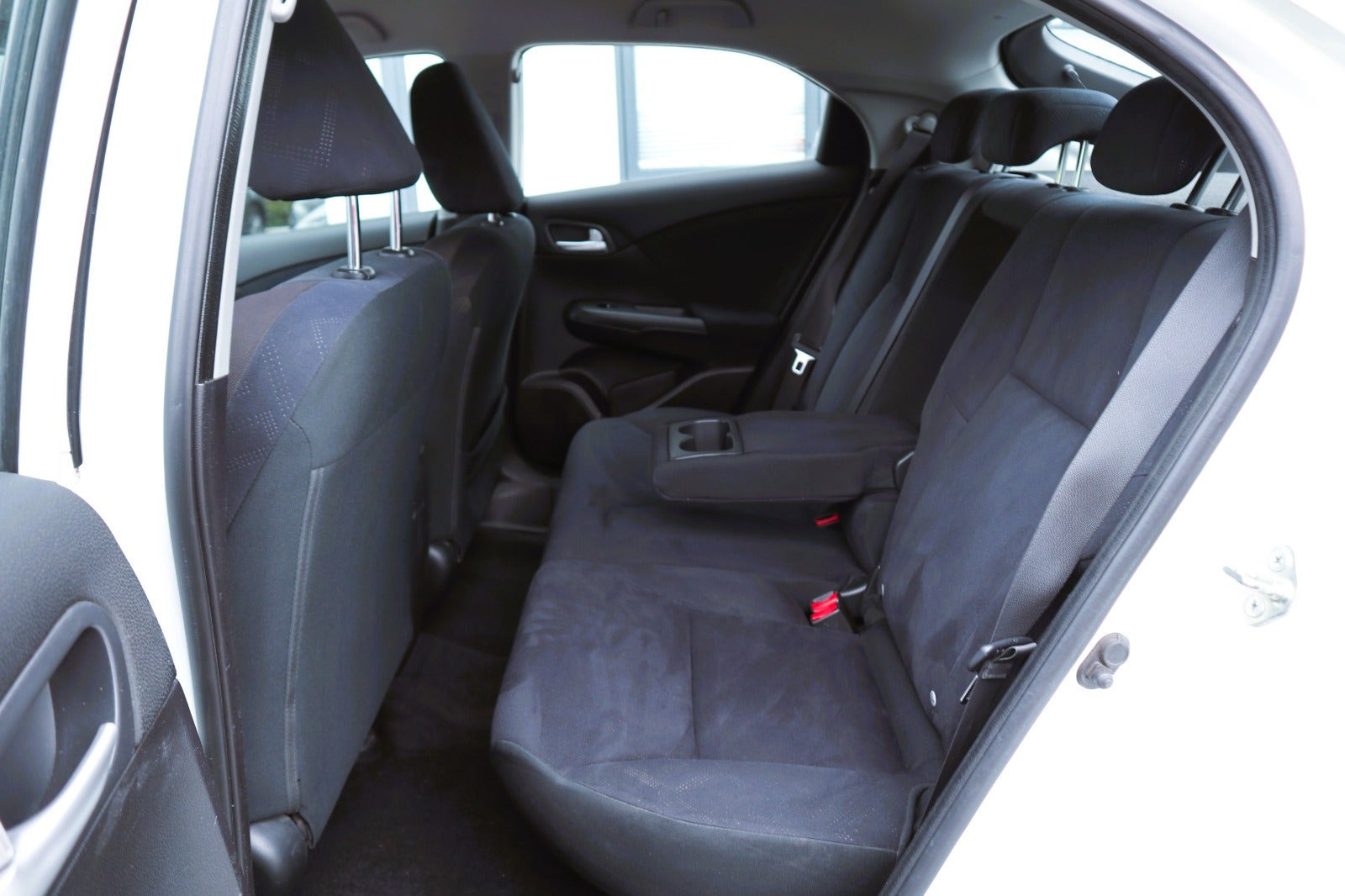 Hvid Honda Civic fra 2012