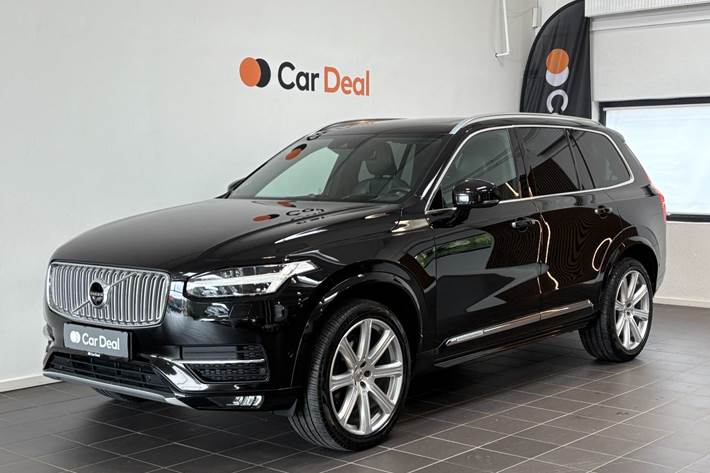 Sort Volvo XC90 fra 2017