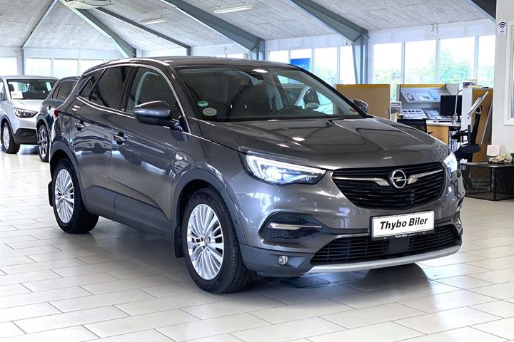 Grå Opel Grandland X fra 2018