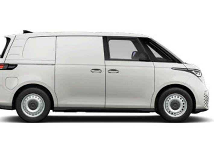 Hvid VW ID.Buzz Cargo fra 2027