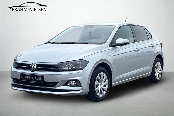 Grå VW Polo fra 2021