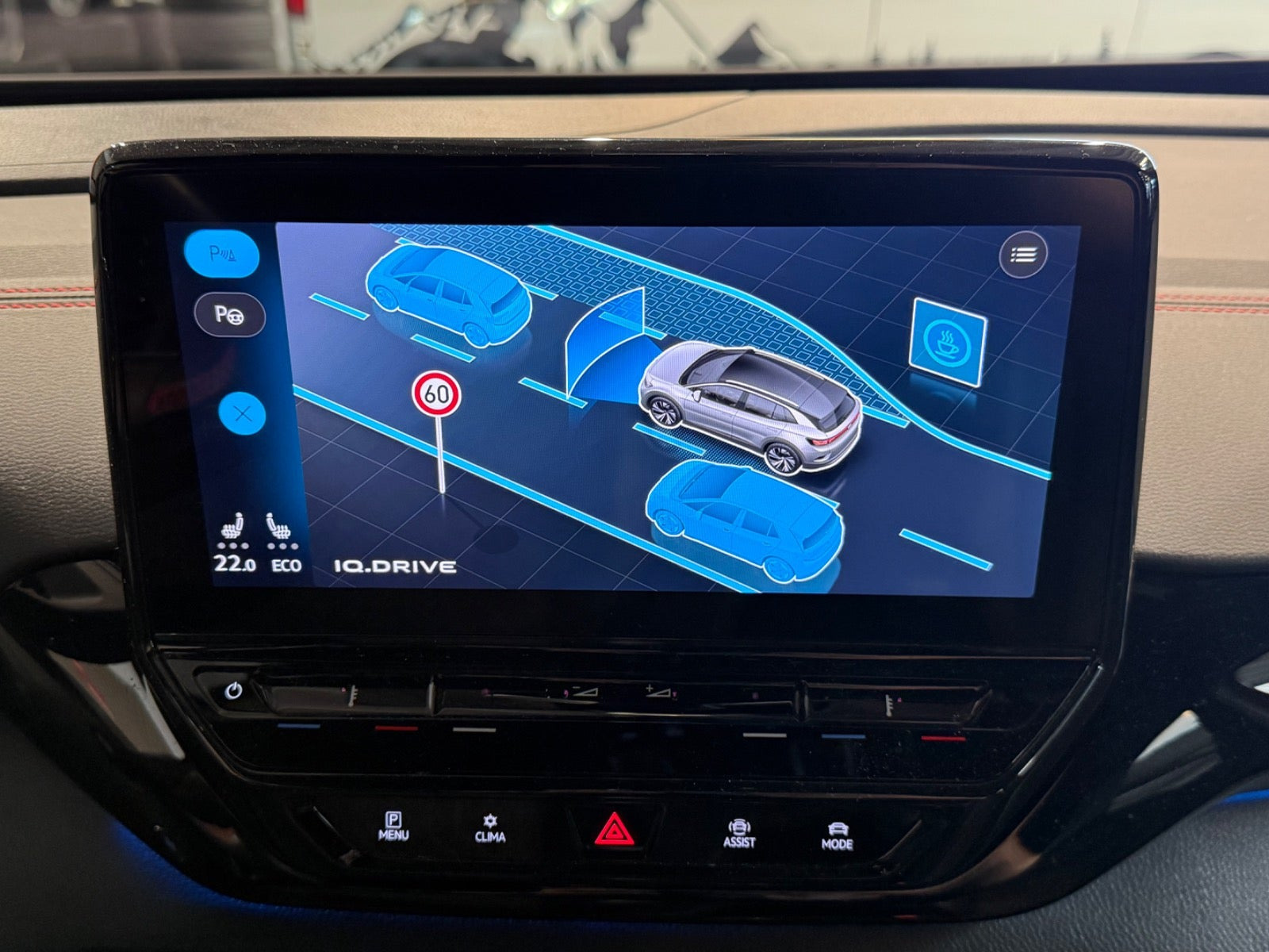 Rød VW ID.4 fra 2023