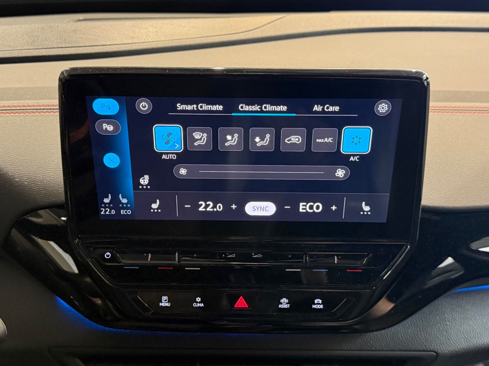 Rød VW ID.4 fra 2023