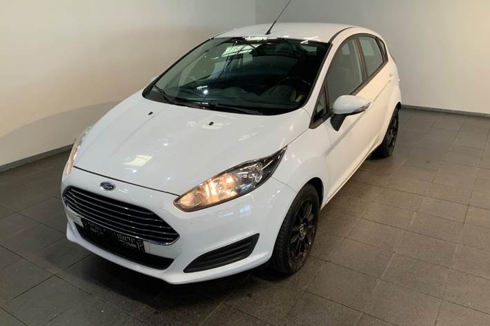 Hvid Ford Fiesta fra 2013