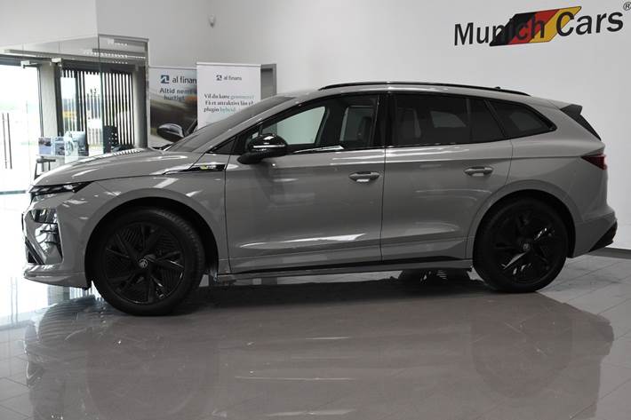 Grå Skoda Enyaq fra 2026