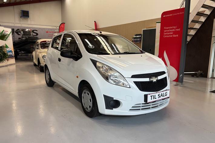 Hvid Chevrolet Spark fra 2011