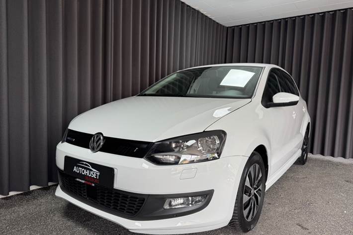Hvid VW Polo fra 2017