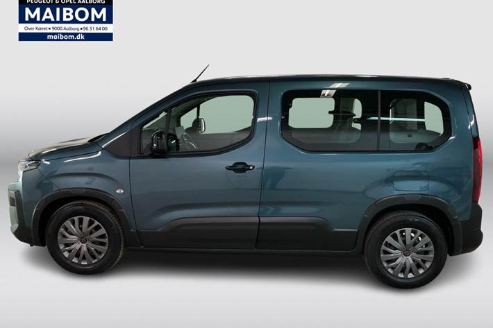 Blå Peugeot e-Rifter fra 2025