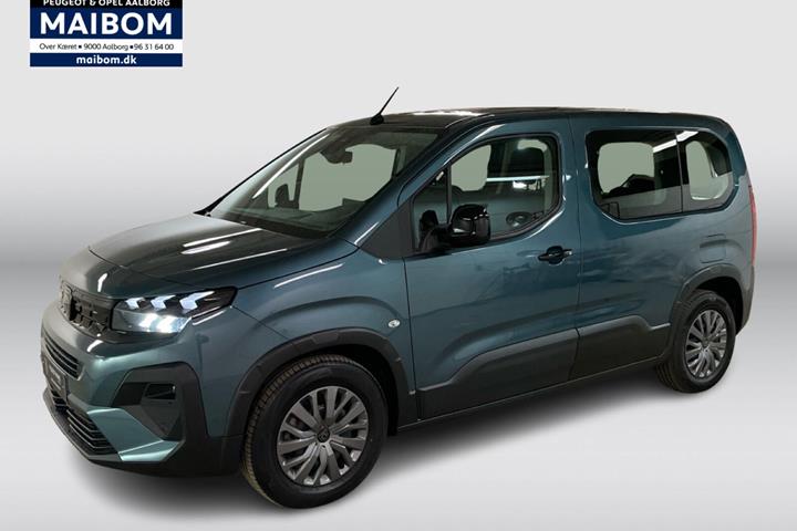 Blå Peugeot e-Rifter fra 2025