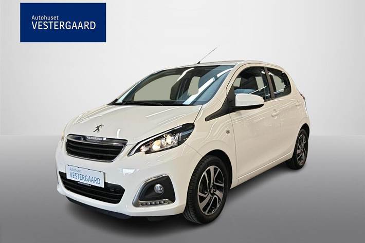 Hvid Peugeot 108 fra 2019
