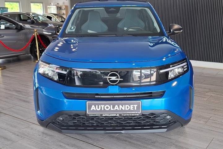 Blå Opel Frontera fra 2025