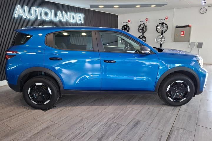 Blå Opel Frontera fra 2025